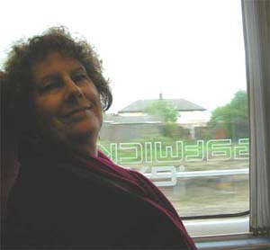 Carol on the Gatwick Express