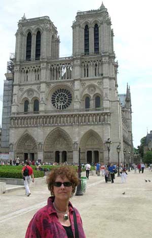 Carol at Notre Dame