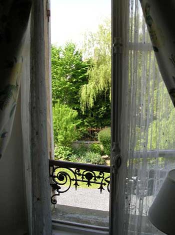 The view out our window at L'Atre Fleuri