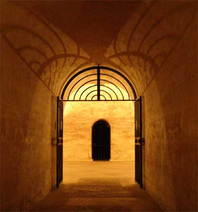 Down in the spooky crypt at the Pantheon