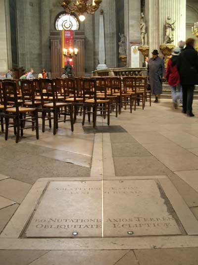 The Rose Line at St. Sulpice