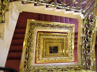 Stairway at our hotel