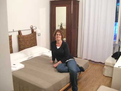 Our room at Arco del Lauro
