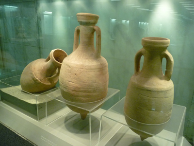 Ancient urns in Athens