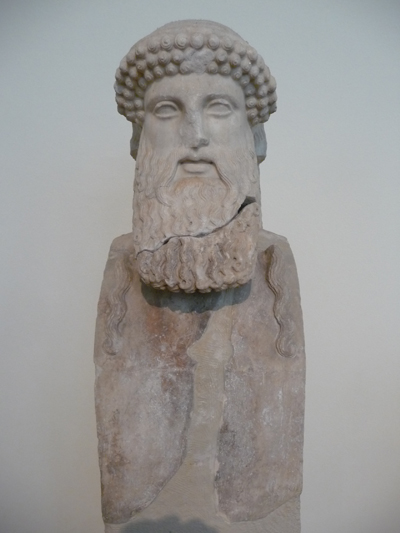 Bust at the National Archaeological Museum