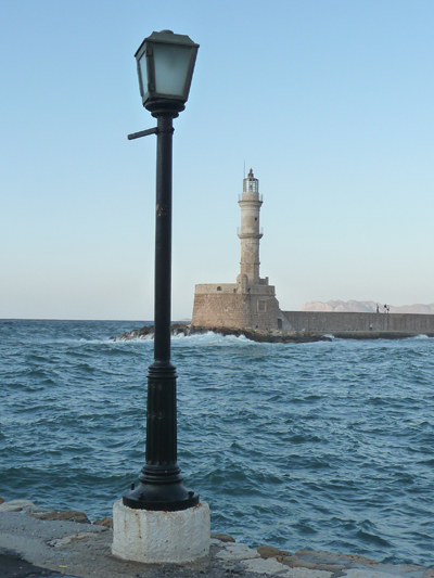 Waterfront in Chania, Crete