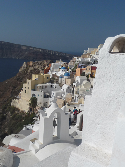 Oia in Santorini