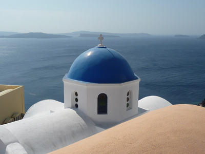 Oia in Santorini