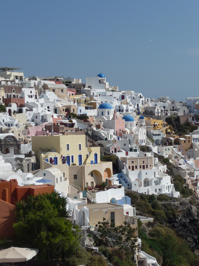 Oia in Santorini