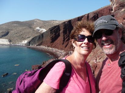 Hiking into Red Beach