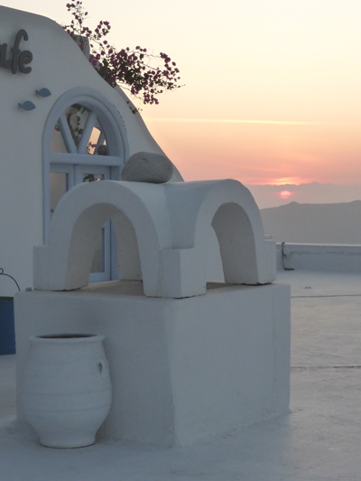 Sunset on Santorini