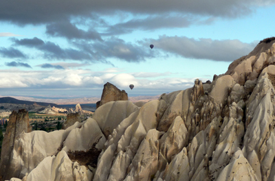 Balloons over Cappadocia