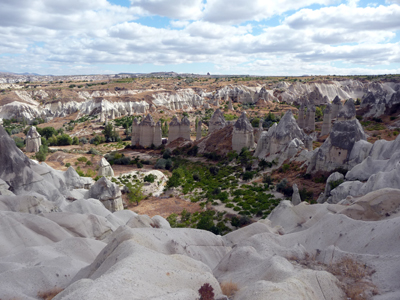 Love Valley in Cappadocia