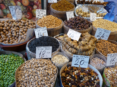 At Istanbul's famous Spice Bazaar