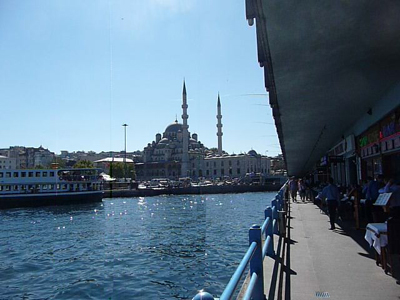 Scene from the Galata Bridge