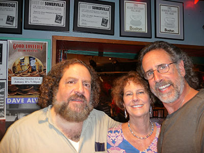 Cousin Paul Lehrman with Carol and David