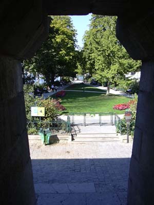  The western-most point of Isle de la Cite