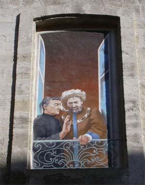 Avignon window art