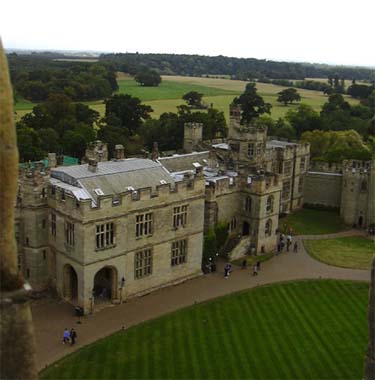 The Main House at Warwick Castle