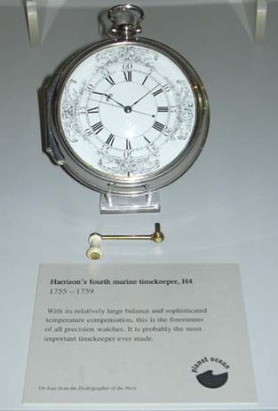 Harrison's H4 chronometer.