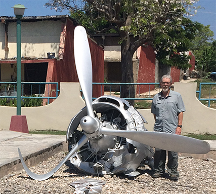 Rob at the Bay of Pigs Museum