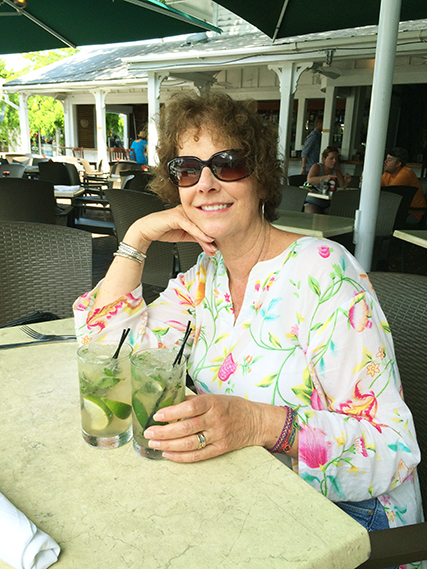 Delicious mojitos at Mangoes in Key West