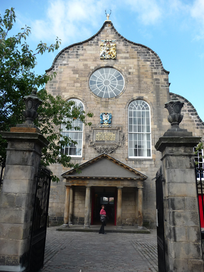 Cathedral along the Royal Mile