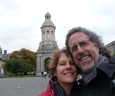 At Trinity College in Dublin