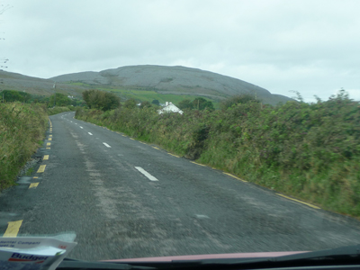 Driving through the Burren