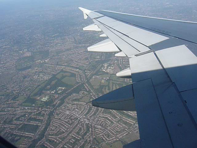 En route from Cork to Heathrow