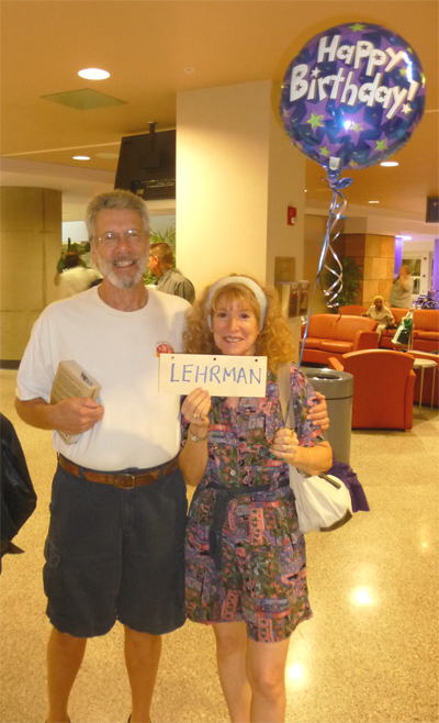 Our friends Marc and Muriel met us at the Tucson International Airport.  Great homecoming!