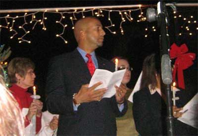 Mayor Ray Nagin at Jackson Square