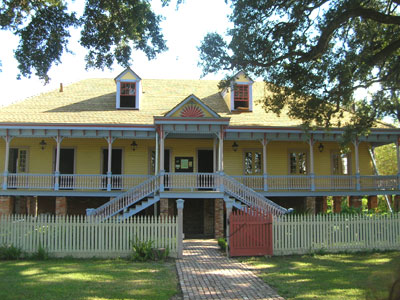 The Main House at Laura Plantation