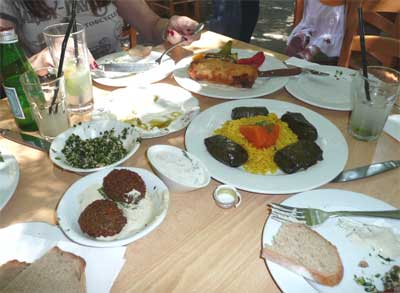 Lunch in Neve Tzedek