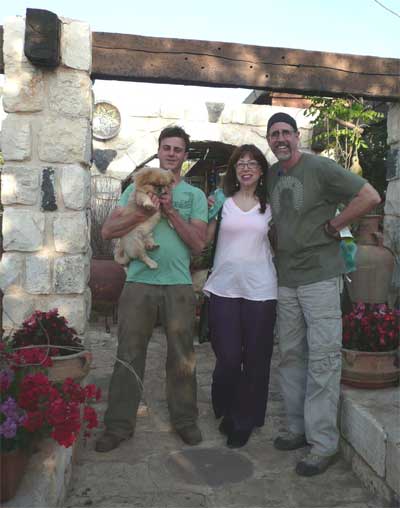 Tal (son of the owner,)  Meira and David