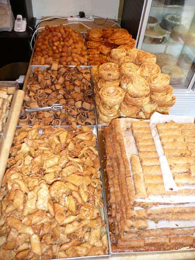 Delicious sweets in Old Jaffa
