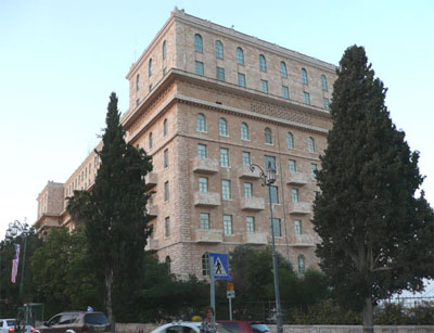 The King David Hotel (south side)