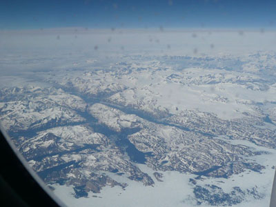 The ice, rock and snow of Greenland