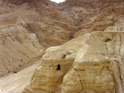 Qumran - where the Dead Sea Scrolls were discovered