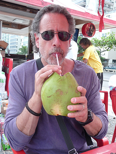 Delicious, cool coconut water