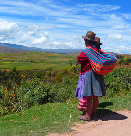 On the way to the Sacred Valley