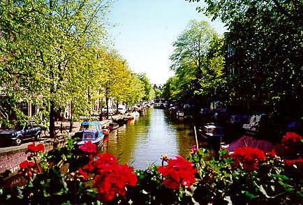 Canal in the sunshine