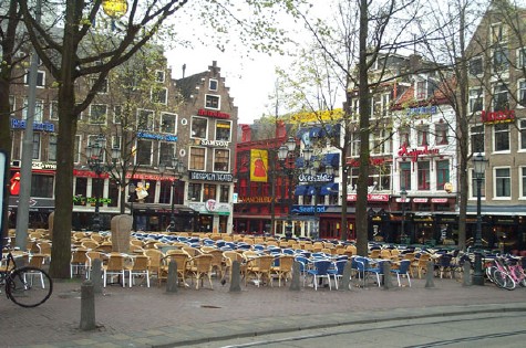 Cafes at Leidseplein