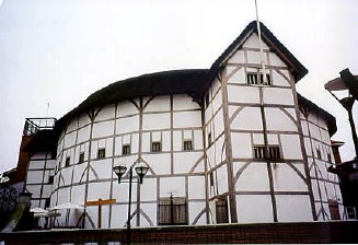 The reconstructed Globe Theatre