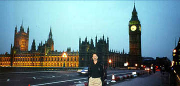 Parliament, Big Ben and dml seen from Westminster Bridge