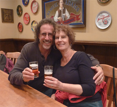 The best part of the Sam Adams tour - the tasting at the end!