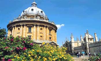 Oxford gardens and buildings