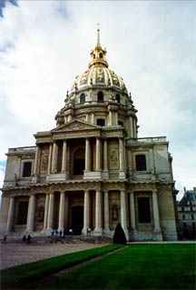 Les Invalides and the tomb of Napoleon
