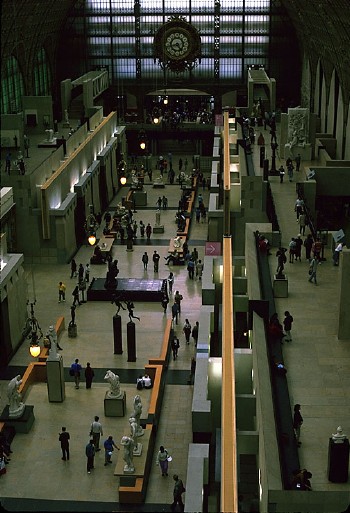 Inside Musee d' Orsay